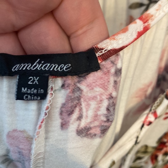 Plus size Cold shoulder top - Picture 3 of 4